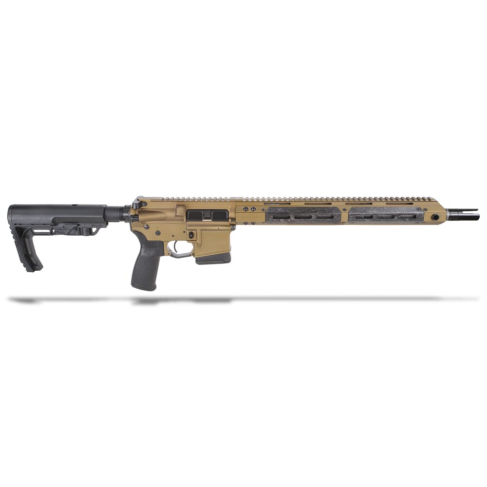 Christensen Arms CA5five6 .223 Wylde 16" 1:8" Carbon Fiber Bbl M-LOK CO Compliant Burnt Bronze Rifle 801-09008-01
