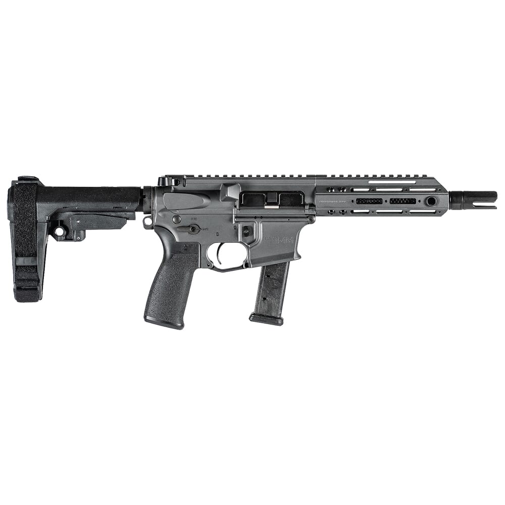 Christensen Arms CA9MM 9mm 7.5" 1:10" Bbl M-LOK Tungsten Like New Demo AR Pistol w/SBA3 Tactical Brace 801-11006-02
