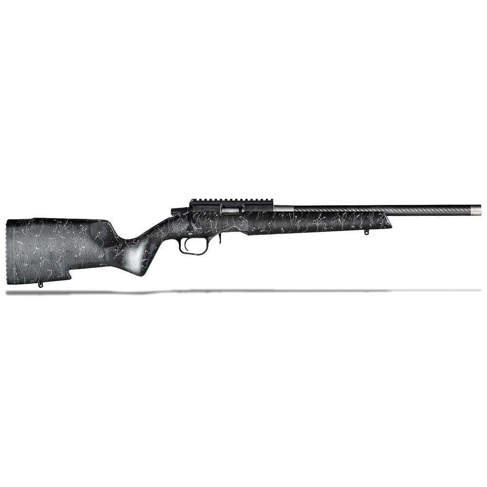 Christensen Arms Ranger 22LR 18&quot; 1:16 Black w/ Gray Webbing Rifle 801-12002-00