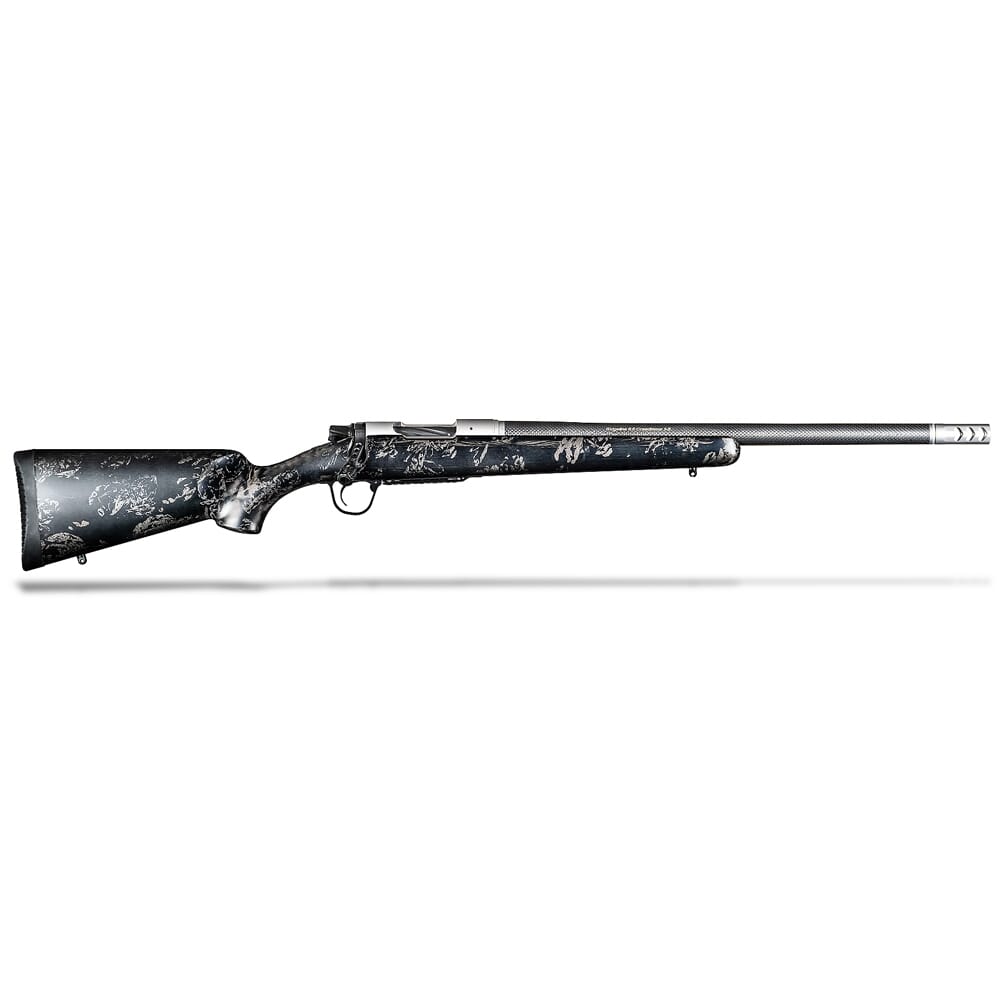 Christensen Arms Ridgeline FFT Titanium 6.5 Creedmoor 20" 1:8" Bbl Carbon w/Metallic Gray Accents Rifle 801-06221-00