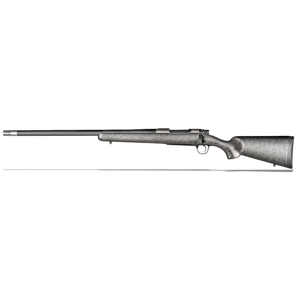 Christensen Arms Ridgeline TI LH 28 Nosler 24" 1:9 Metalic Gray w/Black Webbing Rifle 801-06102-00