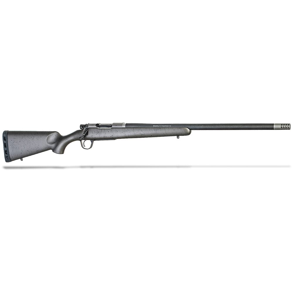 Christensen Arms Ridgeline TI 28 Nosler 24" 1:9 Metalic Gray w/Black Webbing Rifle 801-06099-00