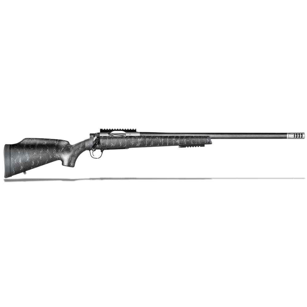 Christensen Arms USED Traverse 6.5 Creedmoor 24&quot; 1:8&quot; Black w/ Gray Webbing Rifle 801-10003-00 - Display Model, Cosmetic Damage on Stock UA4696