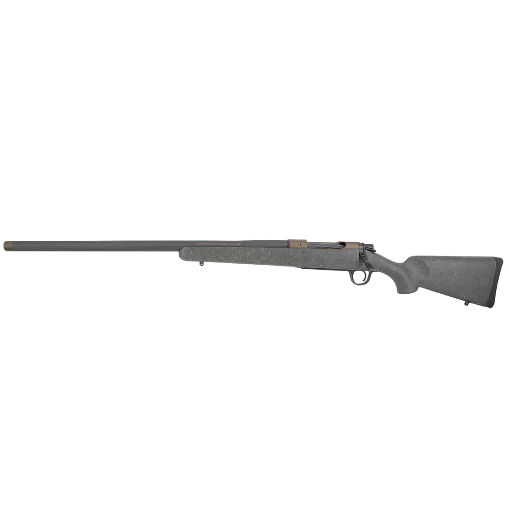Christensen Arms Burnt Bronze Ridgeline .300 PRC 26" 1:8" LH Green w/ Black & Tan Webbing Rifle USED small damage to thread protector