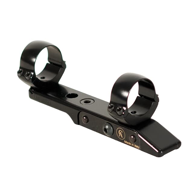 Contessa Scope Mount Simple Black FX with Rings 1&quot; FX02/SP05