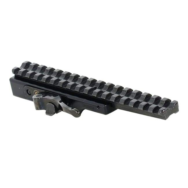 Contessa Simple Black Tactical Picatinny Rail with Steel Extension Base for Night Vision Devices SBP02
