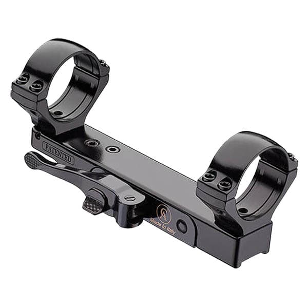 Contessa Simple Black SBA QD Ring Mount for Semi-Auto Shotguns &amp; BA Rifles w/RH Locking Lever SB02