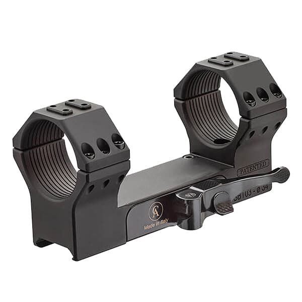 Contessa Simple Black Tactical QD Monolithic 34mm Mount w/Level SBT03
