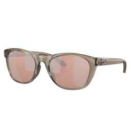 Costa Aleta Taupe Frame Sunglasses w/Copper Silver Mirror 580P Lenses 06S9108-91080454