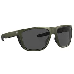 Costa Ferg Steel Grey Metallic Frame Sunglasses w/Gray 580P Lenses 06S9002-90023959