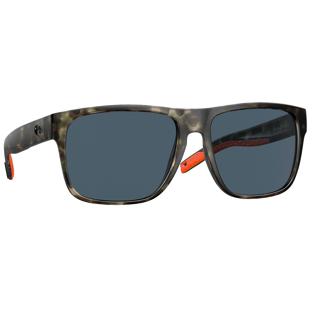 Costa Spearo XL Wetlands (Blaze Orange) Frame Sunglasses w/Gray 580P Lenses 06S9013-90131659