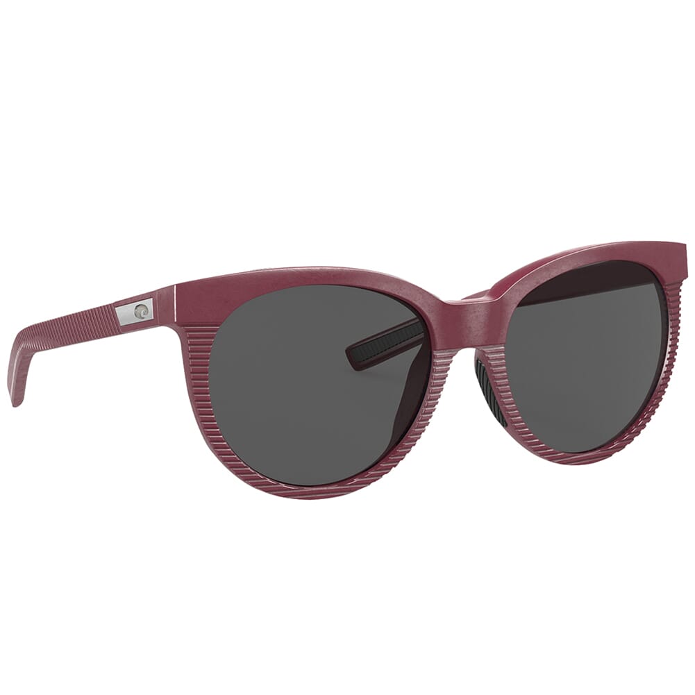 Costa Victoria Net Plum Frame Sunglasses w/Grey 580G Lenses 06S9031-90310656