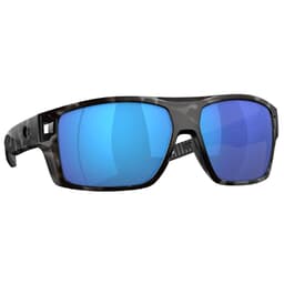 Costa Diego Tiger Shark Frame Sunglasses w/Blue Mirror 580G Lenses 06S9034-90343162