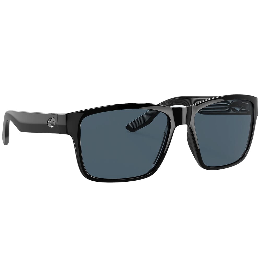 Costa Paunch Black Sunglasses w/Gray 580P Lenses 06S9049-90490357