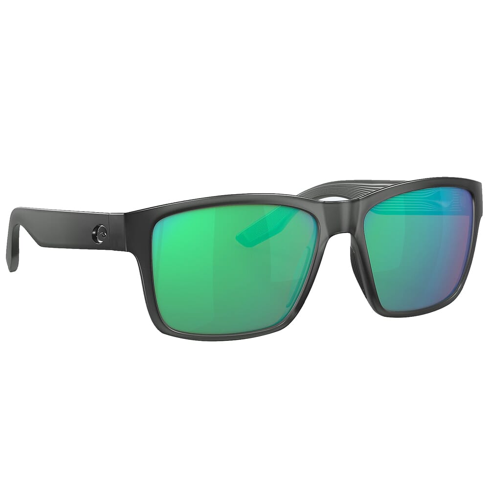 Costa Paunch Smoke Crystal Sunglasses w/Green Mirror 580G Lenses 06S9049-90490457