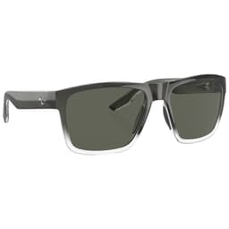 Costa Paunch XL Fog Gray Frame Sunglasses w/Gray 580G Lenses 06S9050-90500559