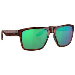 Costa Paunch XL Tortoise Frame Sunglasses w/Green Mirror 580G Lenses 06S9050-90500659