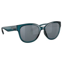 Costa Salina Teal Sunglasses w/Gray Silver Mirror 580G Lenses 06S9051-90510653
