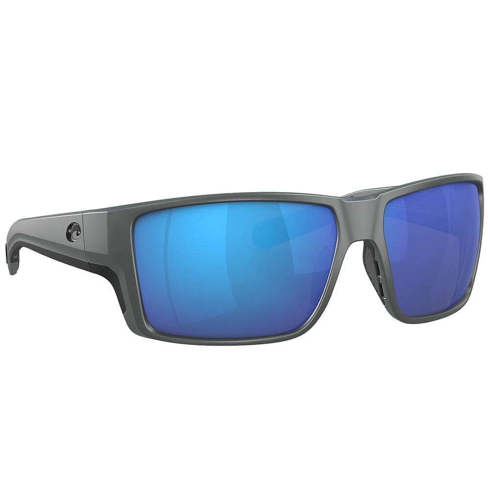 Costa Reefton Pro Gray Sunglasses w/Blue Mirror 580G Lenses 06S9080-90800763