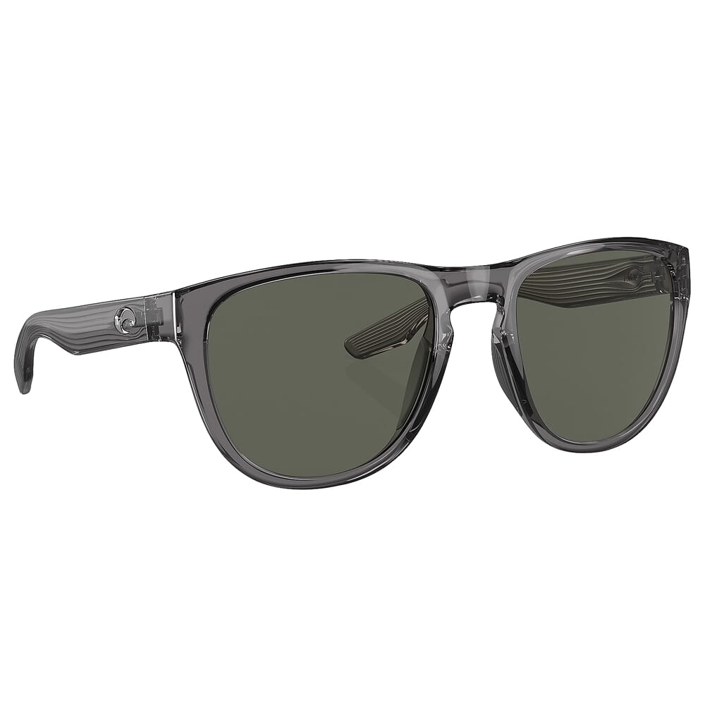 Costa Irie Gray Crystal Frame Sunglasses w/Gray 580G Lenses 06S9082-90820555