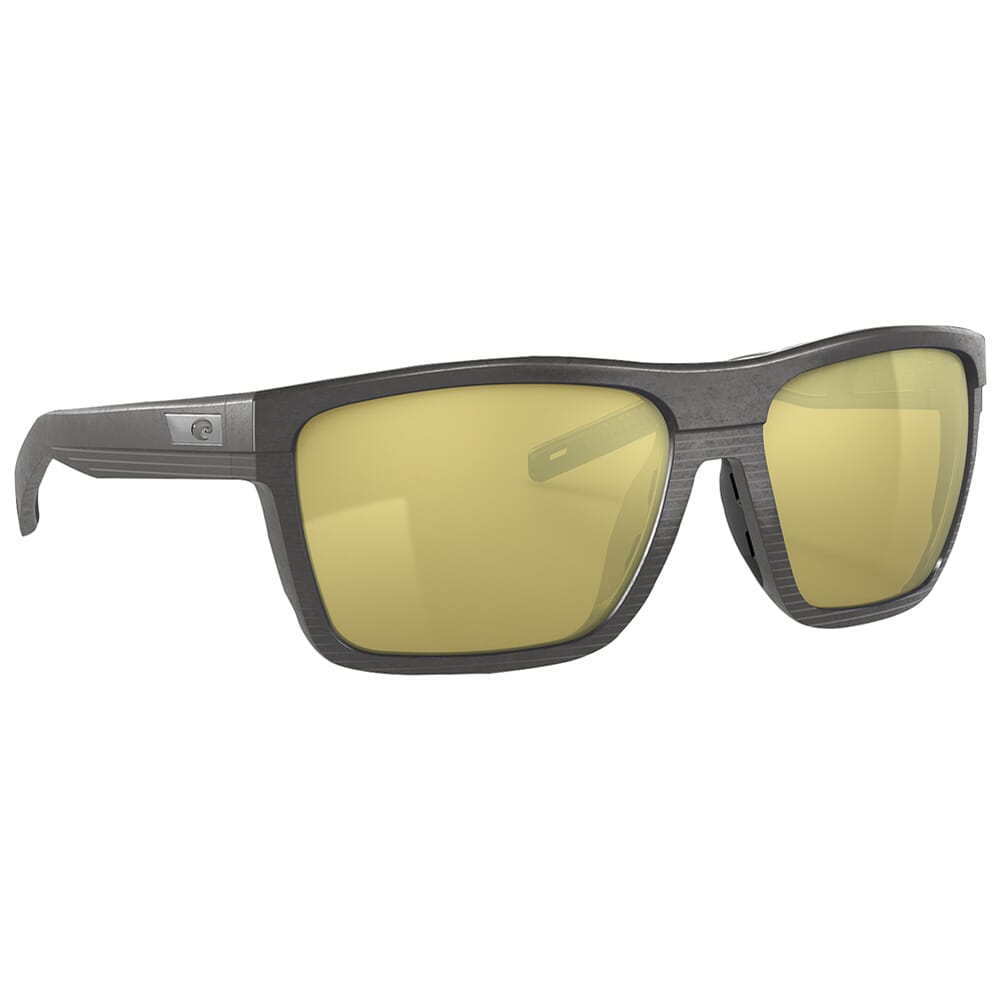 Costa Pargo Net Dark Grey Frame Sunglasses w/Sunrise Silver Mirror 580G Lenses 06S9086-90860461