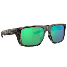 Costa Lido Wetlands Sunglasses w/Green Mirror 580G Lenses 06S9104-91040657