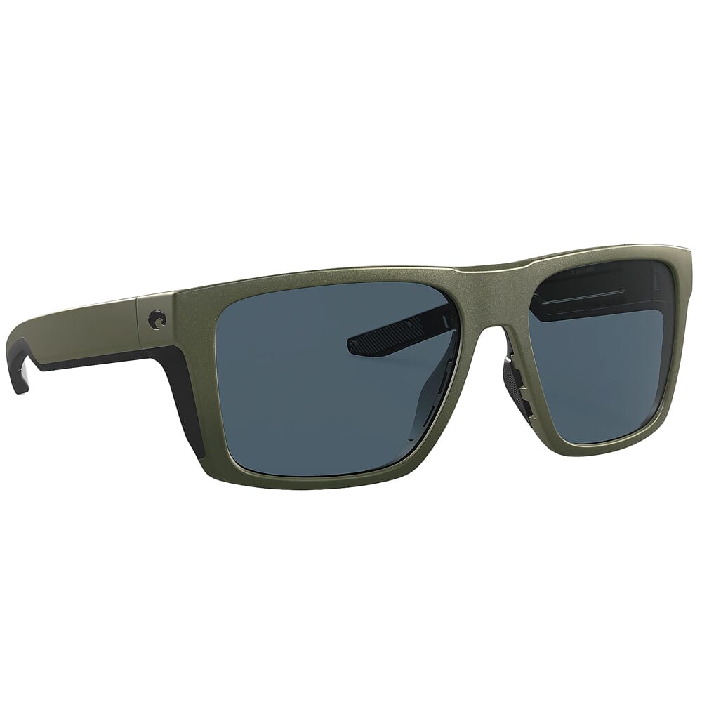 Costa Lido Moss Metallic Sunglasses w/Gray 580P Lenses 06S9104-91041257