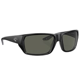 Costa Tailfin Matte Black Frame Sunglasses w/Gray 580G M Lenses 06S9113-91130160