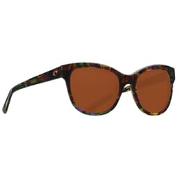 Costa Bimini Shiny Abalone Frame Sunglasses w/ Copper 580G Lenses BIM-208-OCGLP