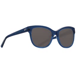 Costa Bimini Shiny Deep Teal Crystal Sunglasses w/ Gray 580G Lenses BIM-244-OGGLP