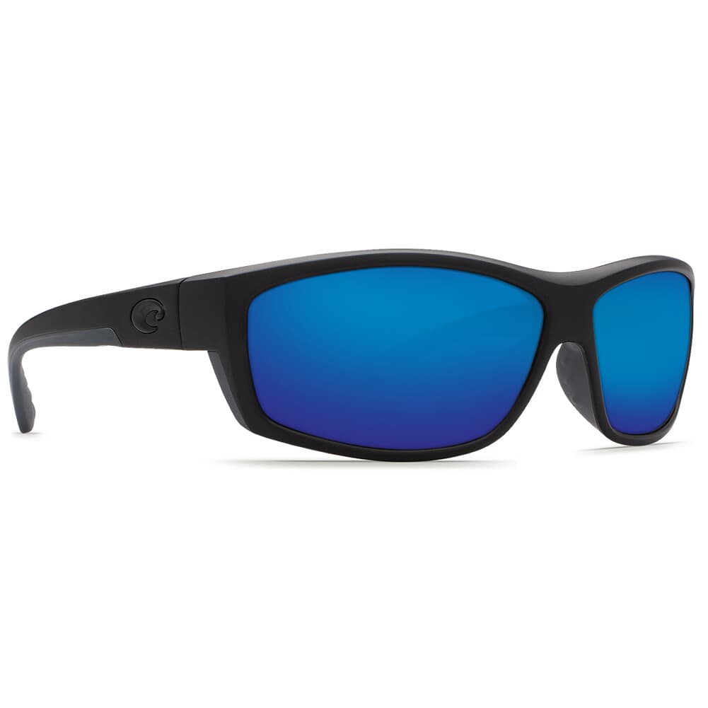Costa Saltbreak Blackout Frame Sunglasses w/ Blue Mirror 580G Lenses BK-01-OBMGLP