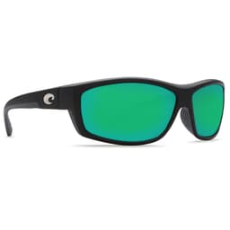 Costa Saltbreak Black Frame Sunglasses w/ Green Mirror 580P Lenses BK-11-OGMP