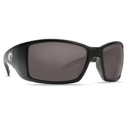 Costa Blackfin Matte Black Global Fit Frame Sunglasses w/ Gray 580G Lenses BL-11GF-OGGLP