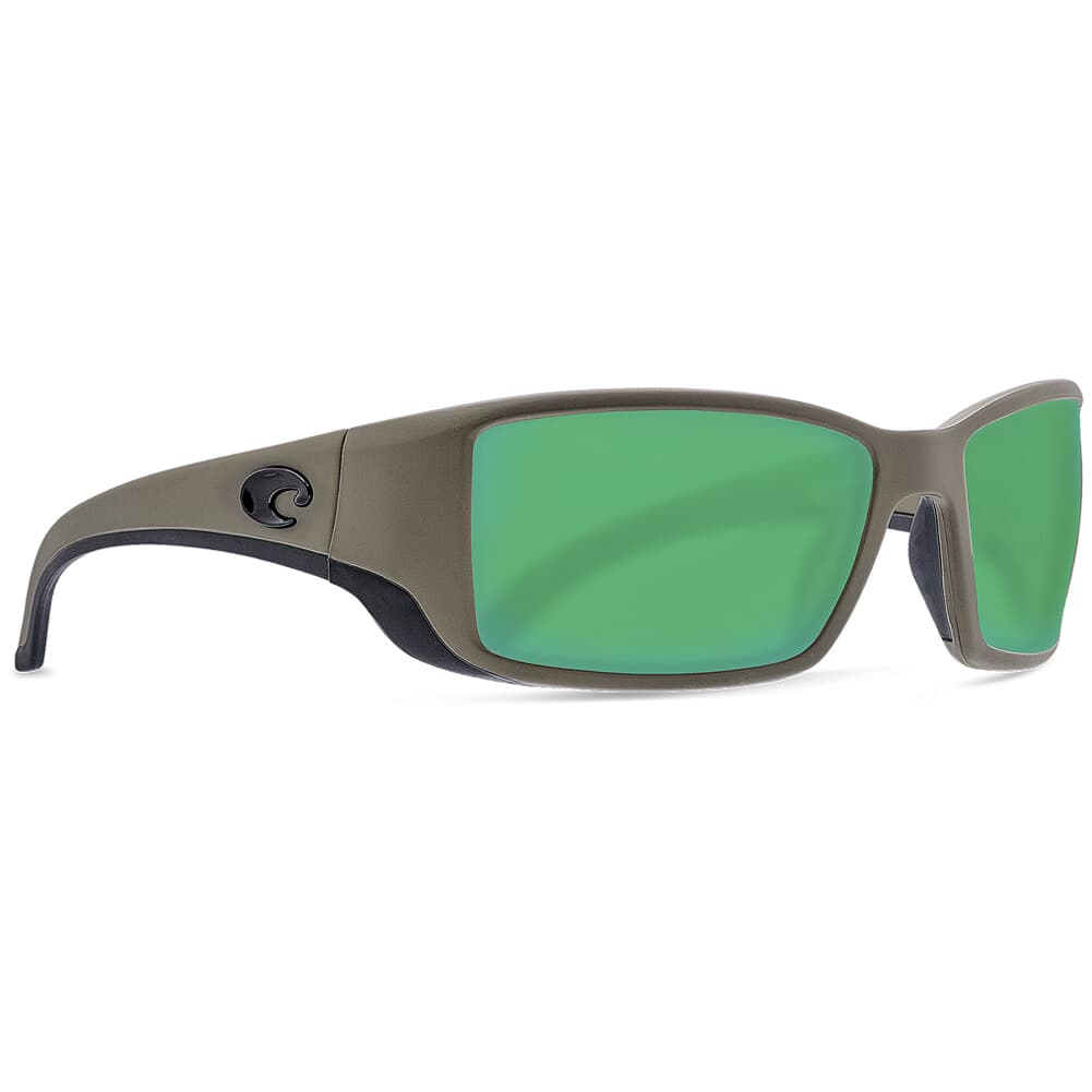Costa Blackfin Moss Frame Sunglasses w/ Green Mirror 580G Lenses BL-198-OGMGLP