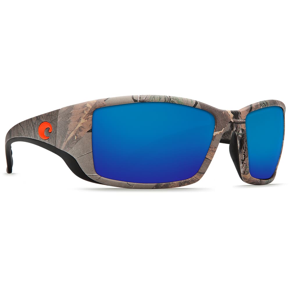 Costa Blackfin Realtree Xtra Camo Frame Sunglasses w/ Blue Mirror 580G Lenses BL-69-OBMGLP