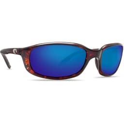 Costa Brine Tortoise Frame Sunglasses w/Blue Mirror 580G Lenses - New Without Tags 06S9017-90171059