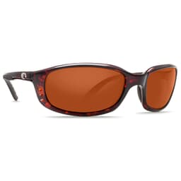 Costa Brine Tortoise Frame Sunglasses w/ Copper 580G Lenses BR-10-OCGLP