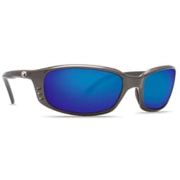 Costa Brine Gunmetal Frame Sunglasses w/ Blue Mirror 580G Lenses BR-22-OBMGLP