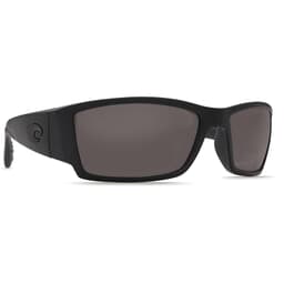 Costa Corbina Blackout Frame Sunglasses w/ Gray 580P Lenses CB-01-OGP