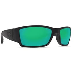 Costa Corbina Blackout Frame Sunglasses w/ Green Mirror 580G Lenses CB-01-OGMGLP