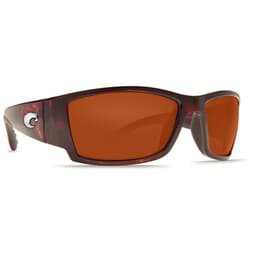 Costa Corbina Tortoise Global Fit Frame Sunglasses w/ Copper 580G Lenses CB-10GF-OCGLP