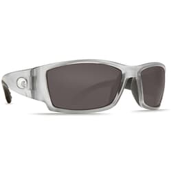 Costa Corbina Silver Frame Sunglasses w/ Gray 580P Lenses CB-18-OGP