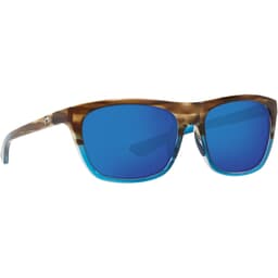 Costa Cheeca Shiny Wahoo Sunglasses w/ Blue Mirror 580G Lenses CHA-251-OBMGLP