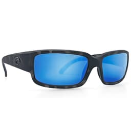 Costa Caballito - Ocearch Ocearch Matte Tiger Shark Frame Sunglasses w/ Blue Mirror 580G Lenses CL-140OC-OBMGLP