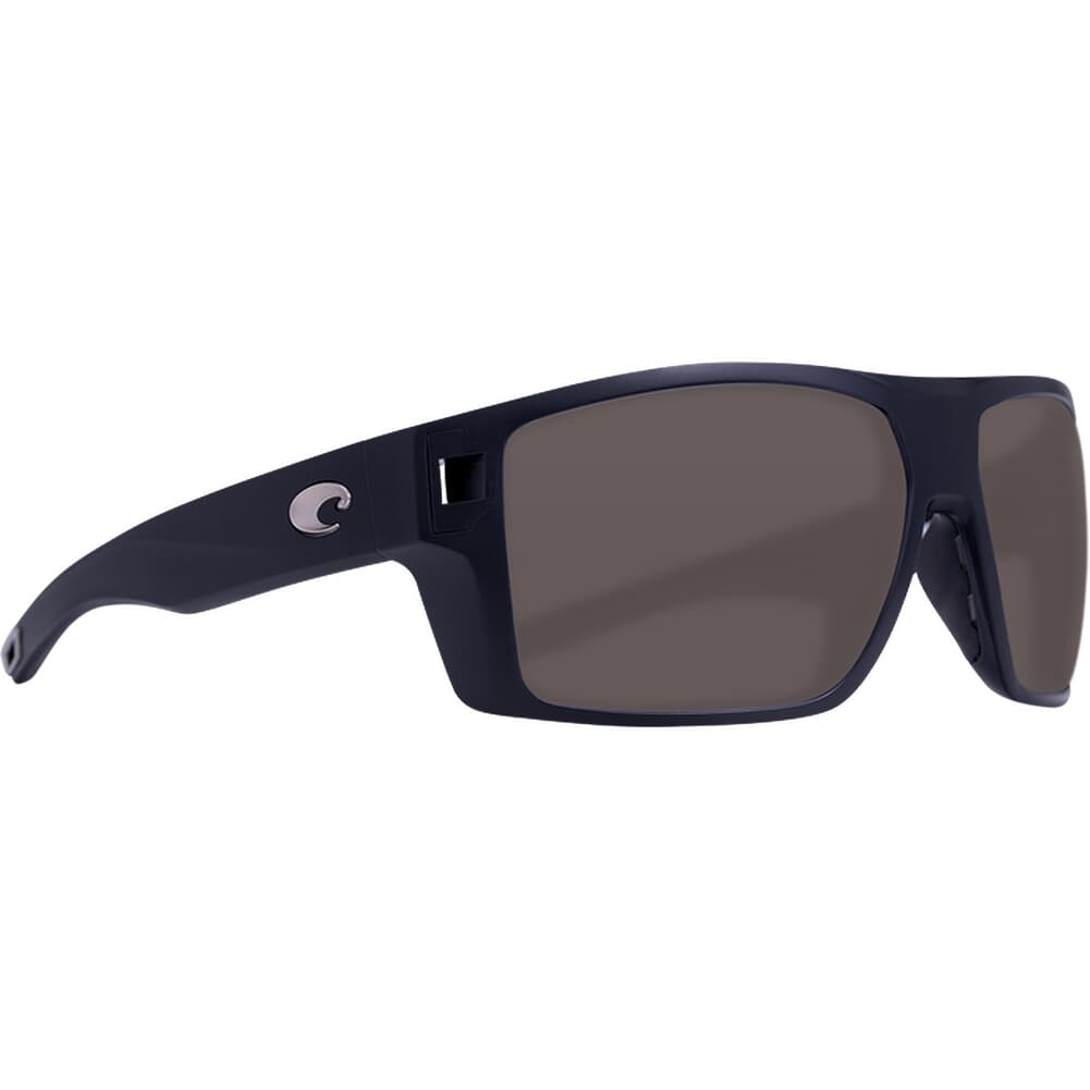 Costa Diego Matte Black Sunglasses w/ Gray 580P Lenses DGO-11-OGP