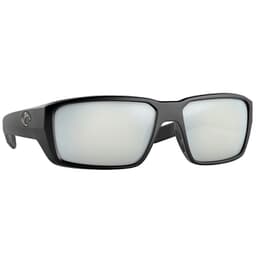 Costa Fantail Pro Matte Black Sunglasses w/ Gray Silver Mirror 580G Lenses 06S9079-90790460