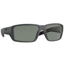 Costa Fantail Pro Matte Gray Sunglasses w/ Gray 580G Lenses 06S9079-90791260