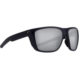 Costa Ferg Matte Black Sunglasses w/ Gray Silver Mirror 580P Lenses FRG-11-OSGP