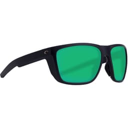 Costa Ferg Matte Black Sunglasses w/ Green Mirror 580G Lenses FRG-11-OGMGLP