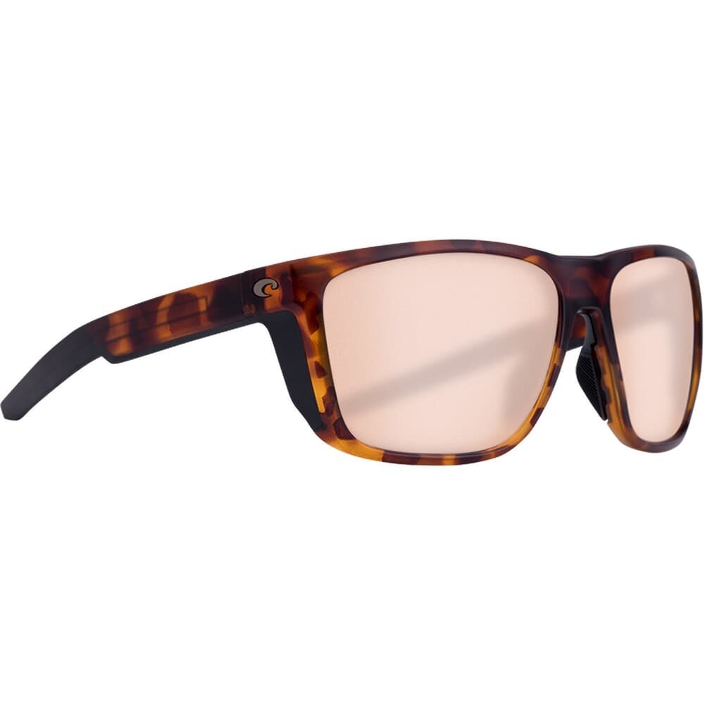 Costa Ferg Matte Tortoise Sunglasses w/ Copper Silver Mirror 580G Lenses FRG-191-OSCGLP